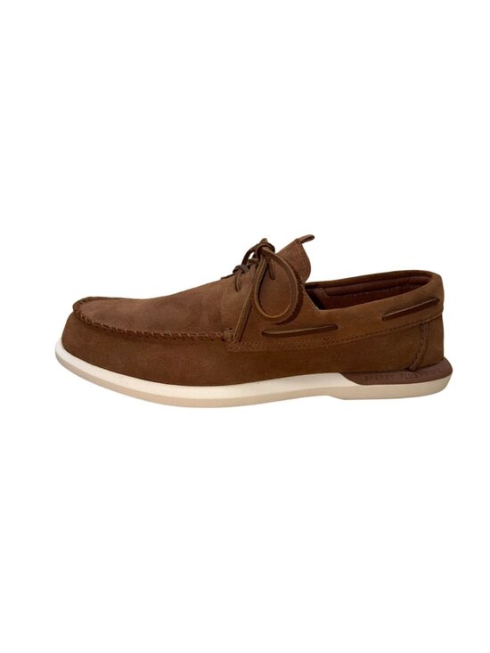 Sperry Men’s Brown Suede Slip-On Plushwave Stitched Moc Toe Boat Shoes Size 10 main image 6